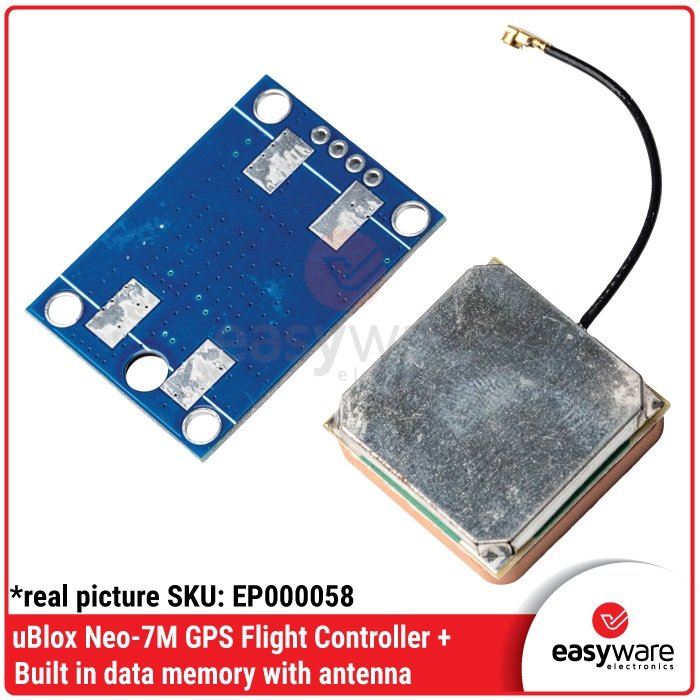 NEO-7M Modul GPS GY-GPS6MV2 u-blox dengan Antena