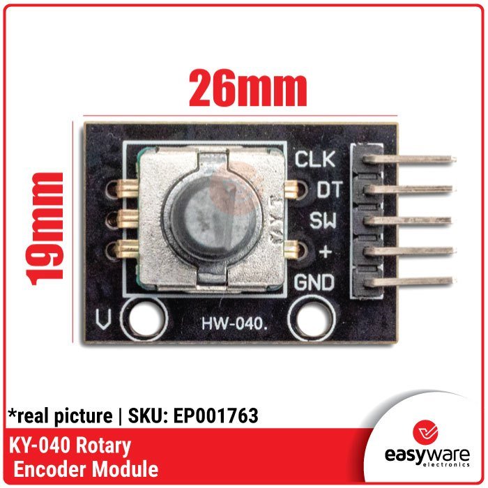 KY-040 Modul Rotary Encoder HW-040 dengan Push Button