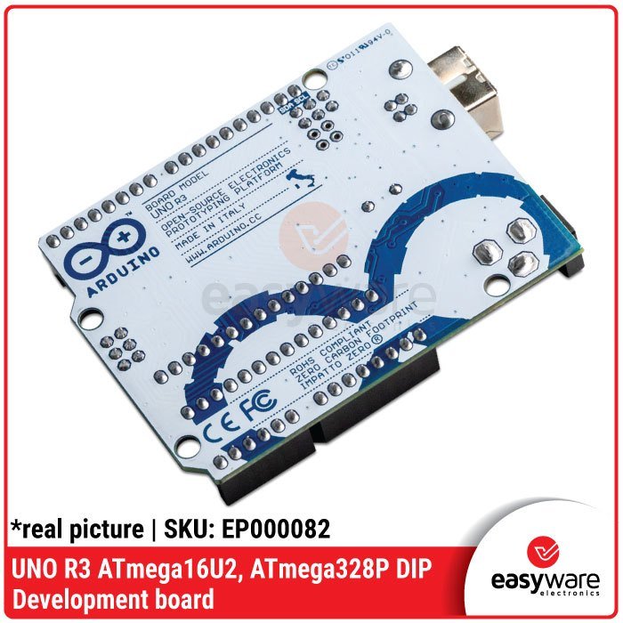UNO R3 Board Mikrokontroler ATmega328P DIP ATmega16U2