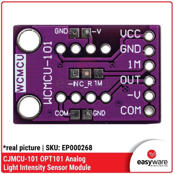 CJMCU-101 OPT101 Modul Sensor Cahaya Analog