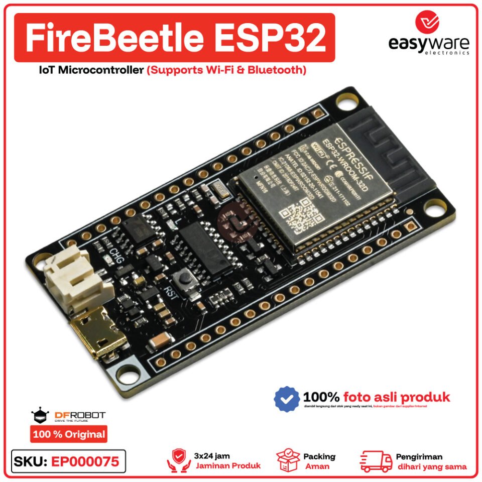DFRobot FireBeetle ESP32 Board IoT Wi-Fi Bluetooth WROOM-32