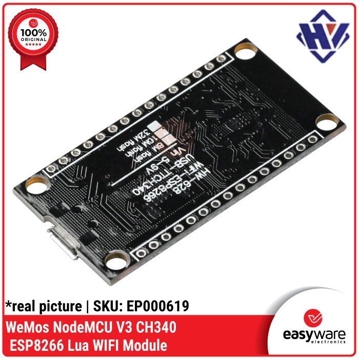 NodeMCU V3 ESP8266 CH340G WiFi Module