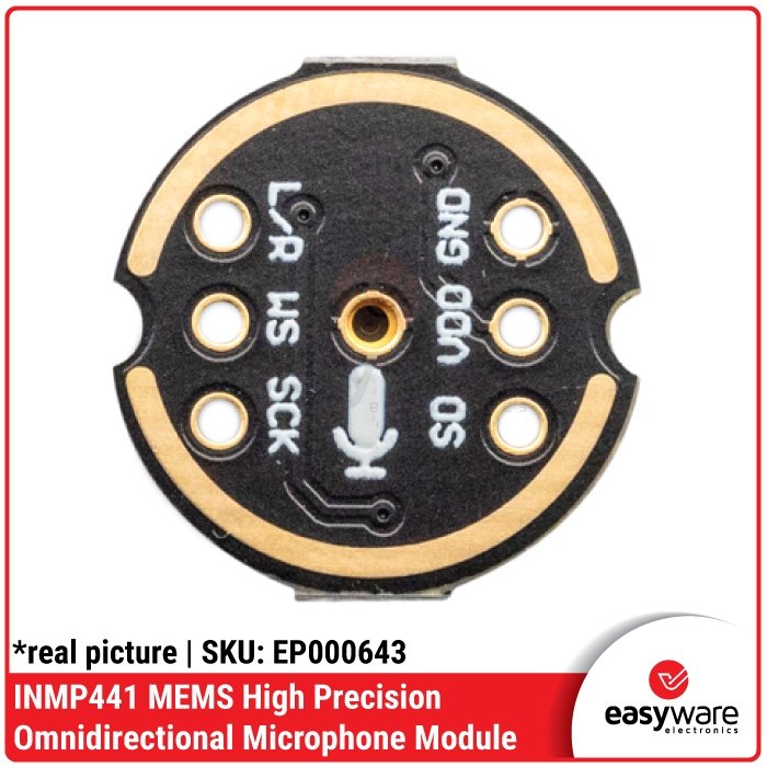 INMP441 Modul Microphone MEMS Omnidirectional I2S Digital