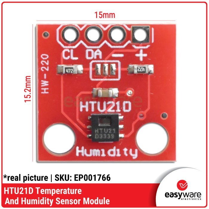 HTU21D HW-220 Modul Sensor Suhu dan Kelembaban I2C