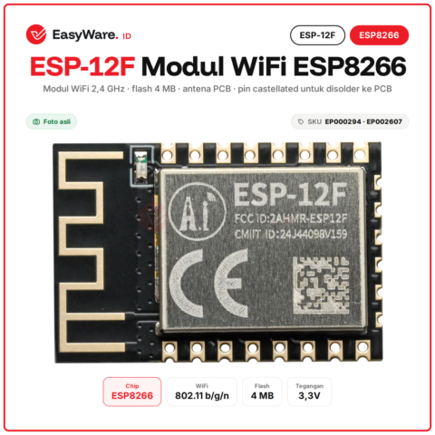 ESP-12F Modul WiFi ESP8266 Flash 4MB