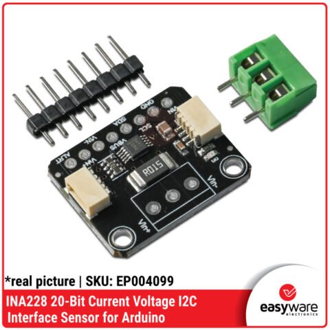 INA228 Modul Sensor Arus Tegangan Daya 20-Bit I2C 85V