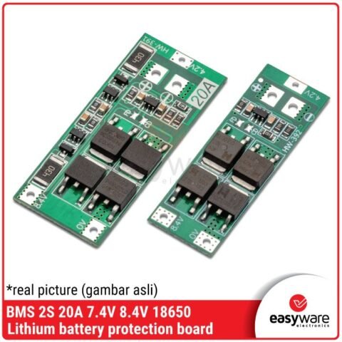 BMS 2S 20A 7.4V 8.4V Modul Proteksi Baterai 18650 Balance & Standard
